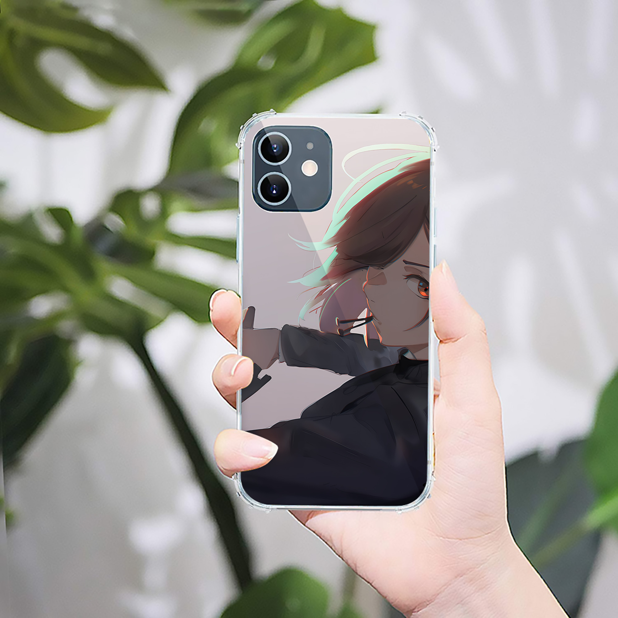 （画像用） SPY×FAMILY间谍家家酒 【iPhone 12シリーズ対応】透明スマホケース（クリアソフトケース）